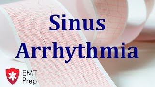 Sinus Arrhythmia ECG  EMTprepcom [upl. by Oravla]