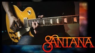 Carlos Santana  Europa  Guitar cover [upl. by Purvis]