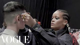 Inside Rihannas First Fenty Collection  Vogue [upl. by Anesusa718]