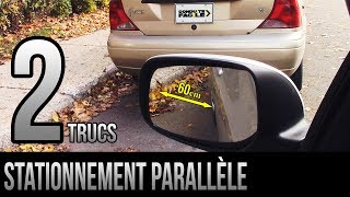 Stationnement parallèle créneau  2 trucs [upl. by Nivlek99]