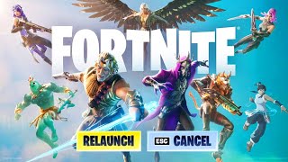 Fortnite Server Downtime New Update Myths amp Mortals DELAYED [upl. by Mosenthal]