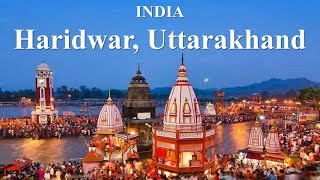 Haridwar Uttarakhand India by Drone Footage [upl. by Yht]