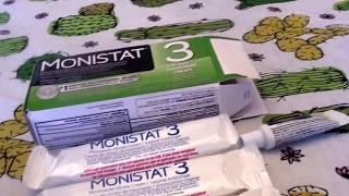 Monistat 3 Antifungal Treatment Cream ANTI FUNGALCANDIDA [upl. by Chaffinch156]