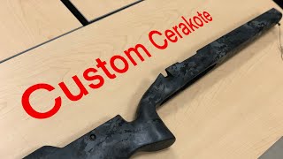 Rifle Stock Makeover Using Cerakote [upl. by Eneli]