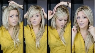 DIY perfect Bangs 4 Ways tutorial video [upl. by Zarger]