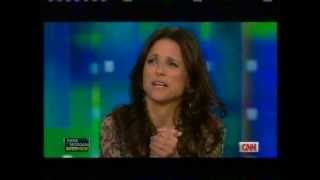 Julia LouisDreyfus  Craziest Funniest interview EVER CNN [upl. by Maximilian928]