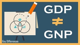 GDP Vs GNP Difference between them with definition amp comparison [upl. by Kolivas]