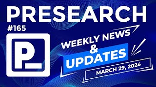 Presearch Weekly News amp Updates 165 [upl. by Astrahan]