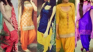 Top 20 Panjabi Patiyala Salwar Kameezsuitskurtakurti Designs 2017  Panjabi Dresses Designs [upl. by Htebazle]