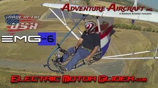 EMG Electric Aircraft – EMG 6 electric ultralight motorglider [upl. by Ardeha]