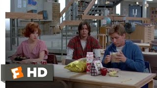 The Breakfast Club 68 Movie CLIP  Lunchtime 1985 HD [upl. by Parhe]