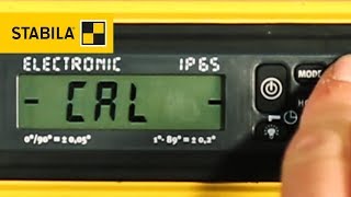 4 point calibration STABILA TECH 196 [upl. by Eronaele]