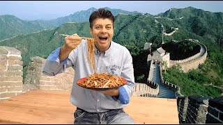 Nejlepší 🈶 čínské 🈶 smažené nudle recept Chow mein recept [upl. by Anerdna]