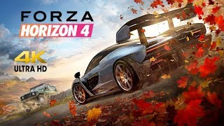 4K Forza Horizon 4  Intro and First Race [upl. by Asenej514]