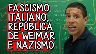 A ASCENSÃO DO TOTALITARISMO NAZIFASCISMO  HISTÓRIA  DESCOMPLICA [upl. by Essirahc897]