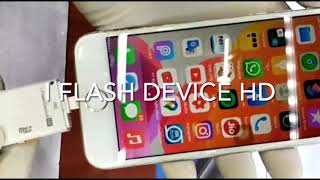 How to use Iflash Device HD otg in iPhone and Android [upl. by Lidstone]