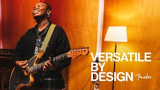 Versatile By Design EP 3 Ft Vagabon  American Acoustasonic Jazzmaster  Fender [upl. by Cadmarr]