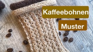 Kaffeebohnenmuster stricken  Socken stricken im Kaffeebohnenmuster [upl. by Pavel990]