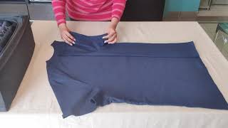 How to fold oversize Tshirts [upl. by Baecher]