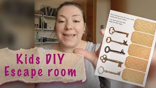 Kids DIY Escape Room Ideas  Make an escape room at home [upl. by Auberta918]