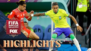 Brazil vs Switzerland Highlights  2022 FIFA World Cup [upl. by Etiragram482]