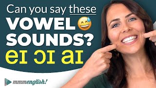 Pronunciation Practice 👄 Difficult Vowel Sounds DIPHTHONGS [upl. by Otto]