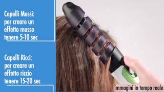 TUTORIAL ARRICCIACAPELLI A SPIRALE IN CERAMICA PROFESSIONALE [upl. by Jeffers869]