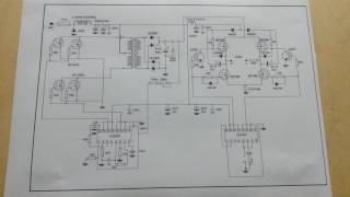 Esquema inversor 12v 110v220v 500w version BETA [upl. by Jamille]