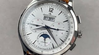 JaegerLeCoultre Master Control Chronograph Calendar Q4138420 JaegerLeCoultre Watch Review [upl. by Aurlie142]