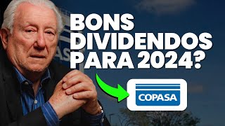 VALE A PENA INVESTIR EM COPASA CSMG3 DIVIDENDOS [upl. by Dorie]