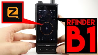 RFinder B1  Zello PTT Over Cellular Test [upl. by Roxy]