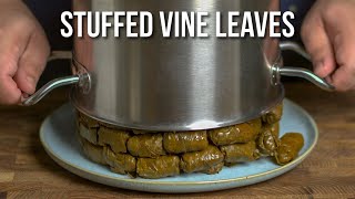 Stuffed Grape vine Leaves the Egyptian way [upl. by Kathe]