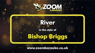 Bishop Briggs  River  Karaoke Version from Zoom Karaoke [upl. by Acirre331]