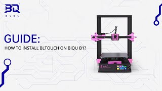 Installation tutorial for BLTouch on BIQU B1 [upl. by Emmanuel652]