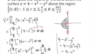 Double Integrals in Polar Coordinates Practice Problems [upl. by Ariamo957]