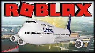 Simulador de Aviões REALISTAS NO ROBLOX  Jogando ROBLOX FLIGHTLINE [upl. by Dittman]