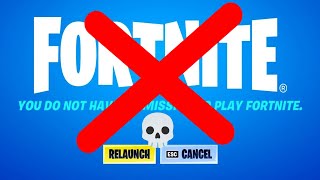 Fortnite Is OFFLINE UNTIL TOMORROW Heres WHY [upl. by Erdah]