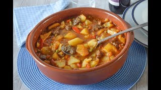 PATATAS CON CARNE  un guiso tradicional y delicioso [upl. by Greer]