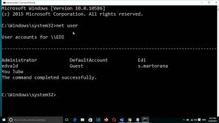 Add and Delete User Accounts With Command Prompt in Windows [upl. by Browne]