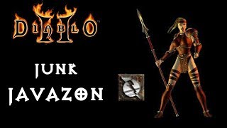 Diablo 2  how to build budget javazon from scratch [upl. by Cissie]