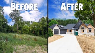 1 Year Timelapse Building Our Custom Home [upl. by Filmer]