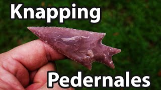 Advanced Knapping Lesson Antler Knapping Pedernales [upl. by Mandych250]