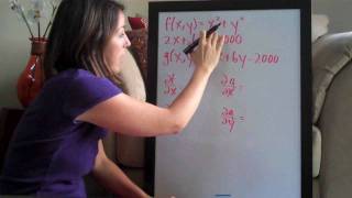 Lagrange Multipliers PART 12 KristaKingMath [upl. by Johan]