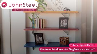 Comment fabriquer des étagères murales sur mesure  📐 [upl. by Oiramrej]