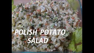 Polish Potato Salad Salatka Jarzynowa Episode  62 [upl. by Ailen879]