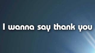 Thank You  The Katinas Lyric HD [upl. by Marika]