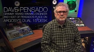 Dave Pensado of Pensados Place on the Argosy Dual 15 Desk [upl. by Royden473]