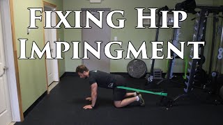 Best Mobilization Technique for Hip Impingement [upl. by Birk]