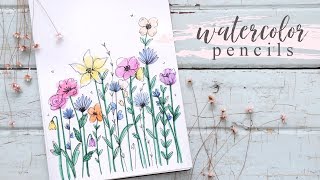 How To Use Watercolor Pencils for Beginners [upl. by Kleon]