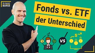 Was ist der Unterschied zwischen Fonds und ETFs 🤔 [upl. by Laurens]